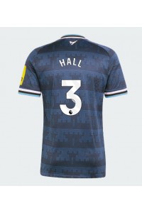 Newcastle United Lewis Hall #3 Fotballdrakt Borte Klær 2026-27 Korte ermer